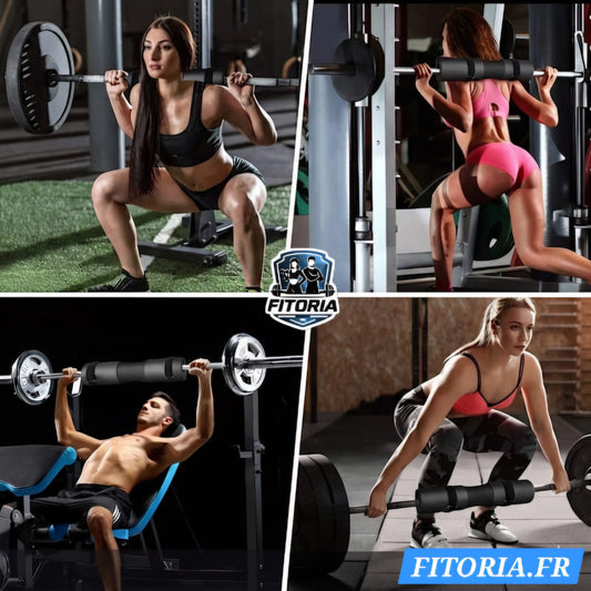 Coussin de barre d'haltères