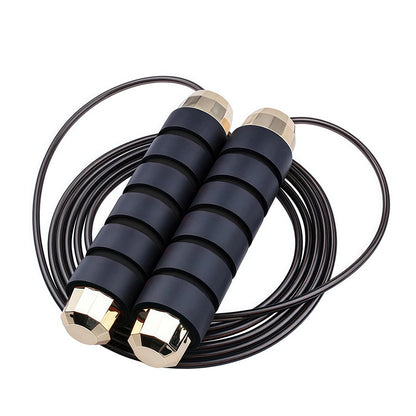 Corde à sauter fil d'acier avec roulements