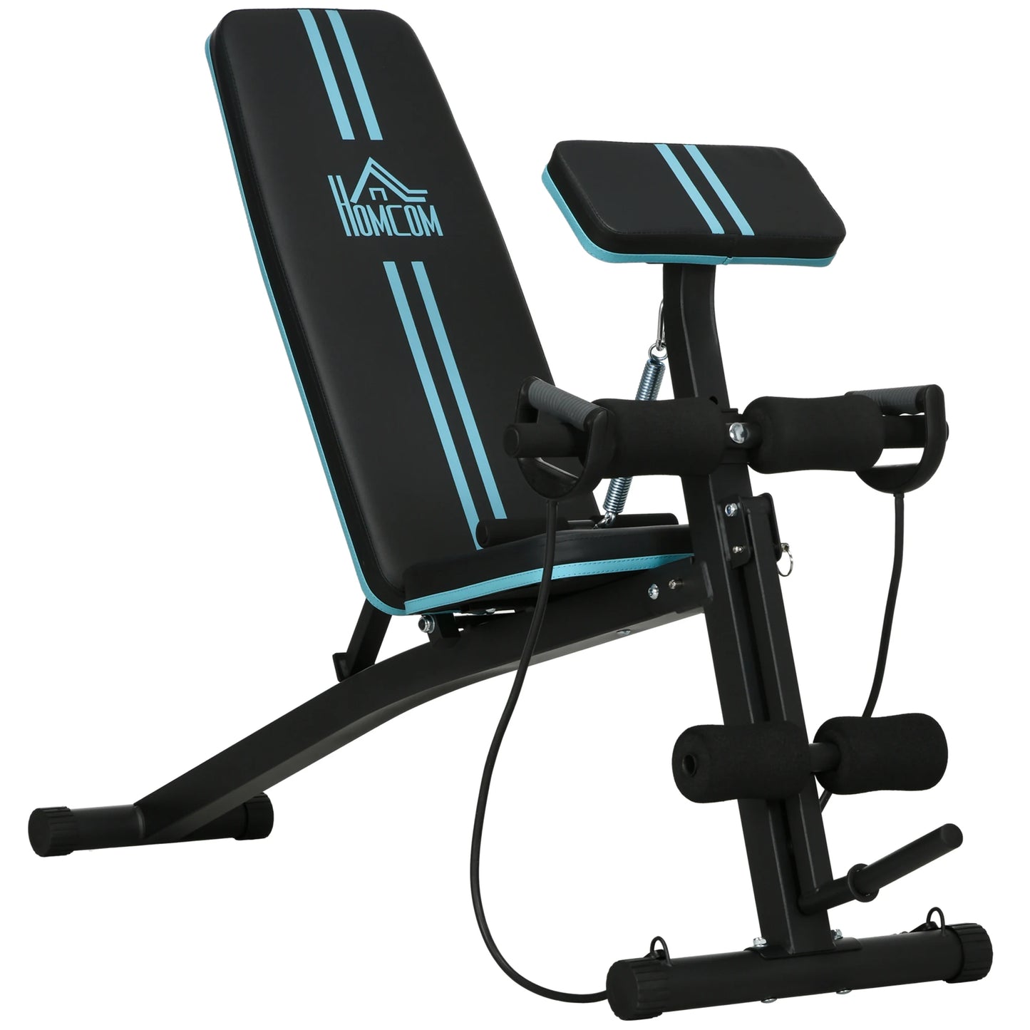 Banc de musculation réglable et pliable