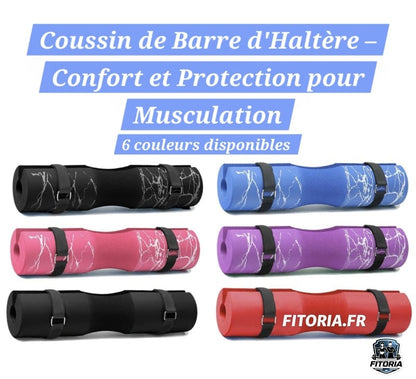 Coussin de barre d'haltères